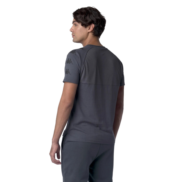 Kappa - T-Shirts & Top Uomo Grigio - Gonni