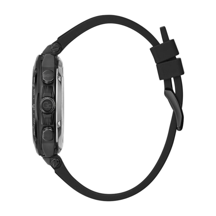 Reloj Gc Y81008G2MF Hombre Analogico Cuarzo con Correa de Silicona