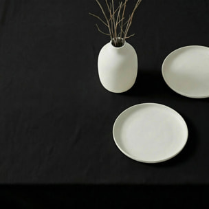 Nappe antitache au toucher tissu imperméable Noir