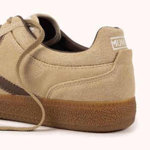 Zapatilla de Ante en Color Arena MUNICH RUMBA 32