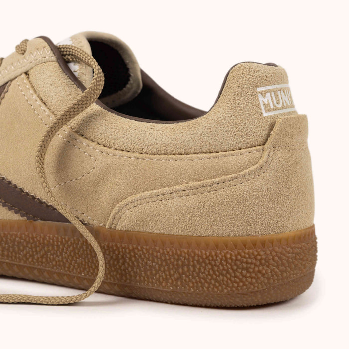 Zapatilla de Ante en Color Arena MUNICH RUMBA 32