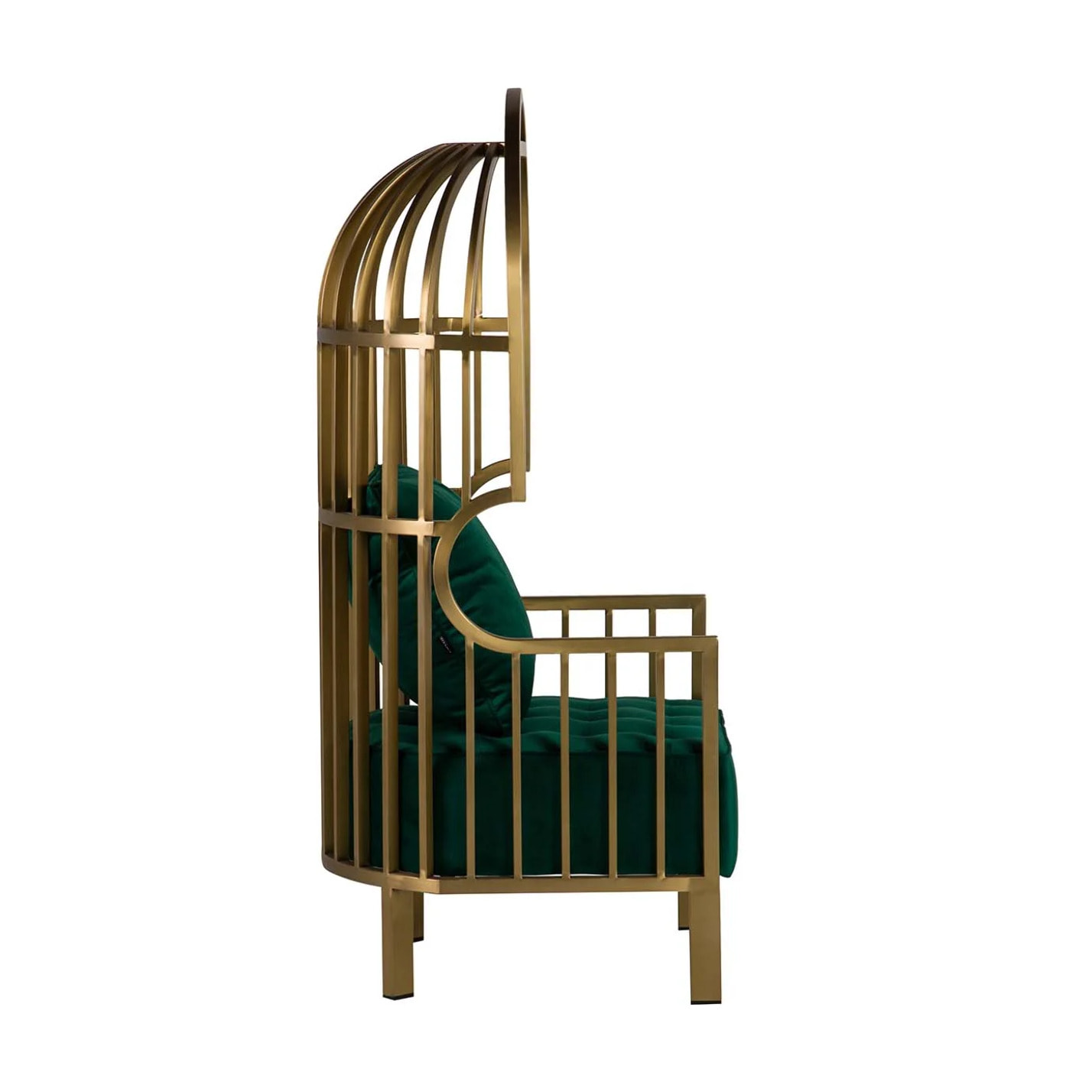 Butaca Acero Inoxidable Velvet Charleston 68x68x150 Cm