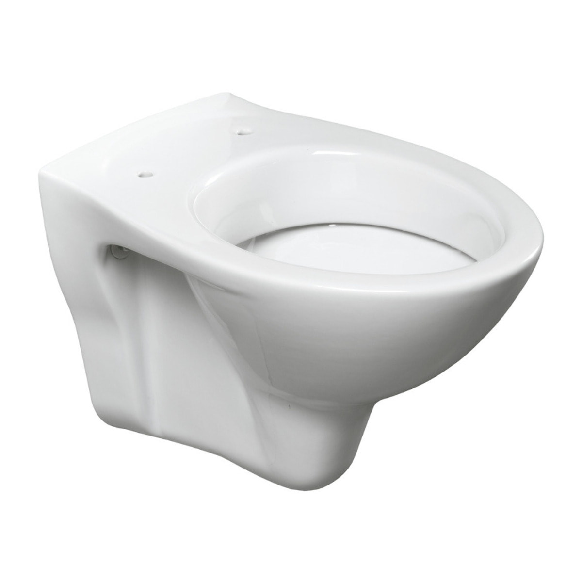 Pack WC Bati-support Geberit Duofix + WC Cersanit S-line Pro + Abattant + Plaque blanche (S-LineProGeb3)