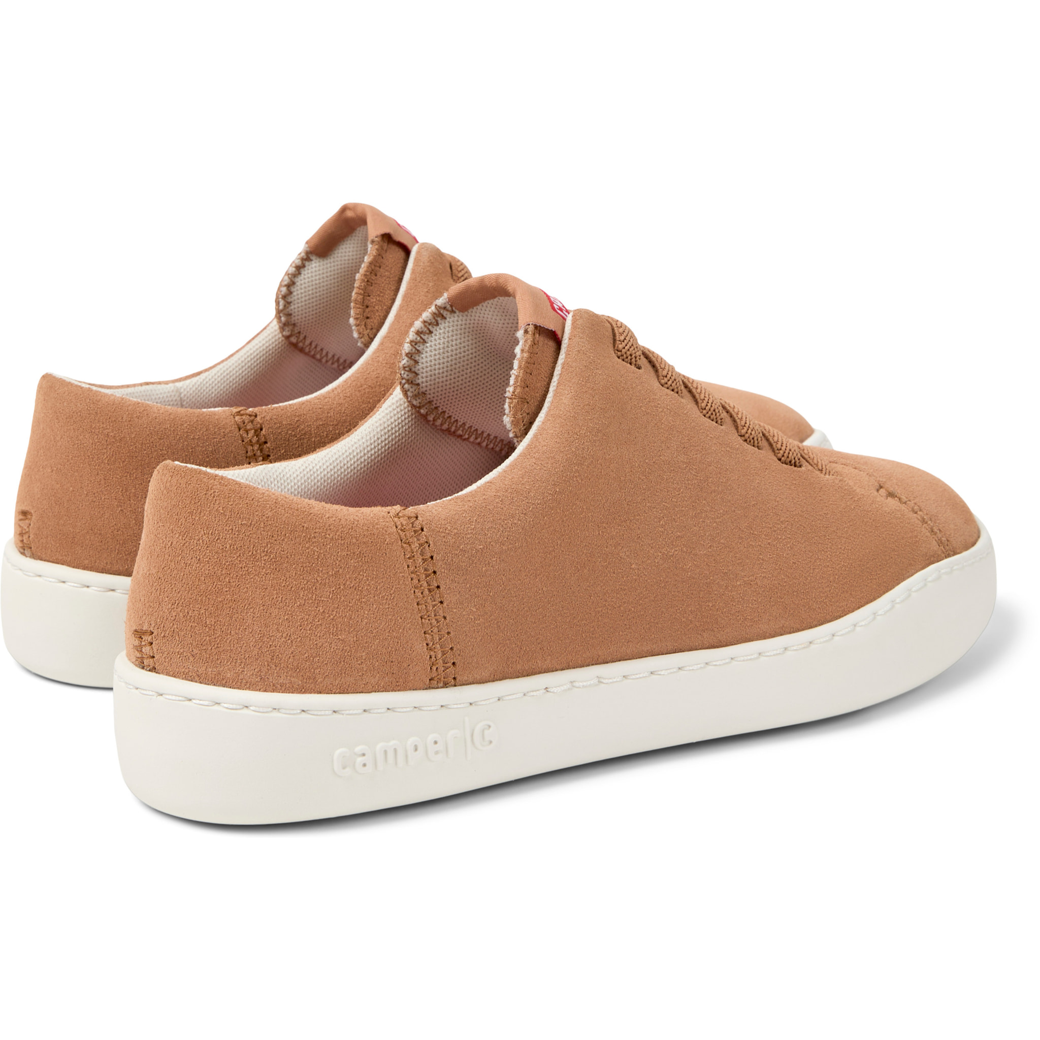 Sneakers - CAMPER Peu Touring - Beige - Pelle scamosciata