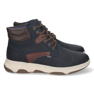 Botin de Hombre con Acolchado y Cordones