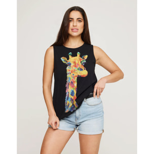 Camiseta Tirantes Negro - Jarful