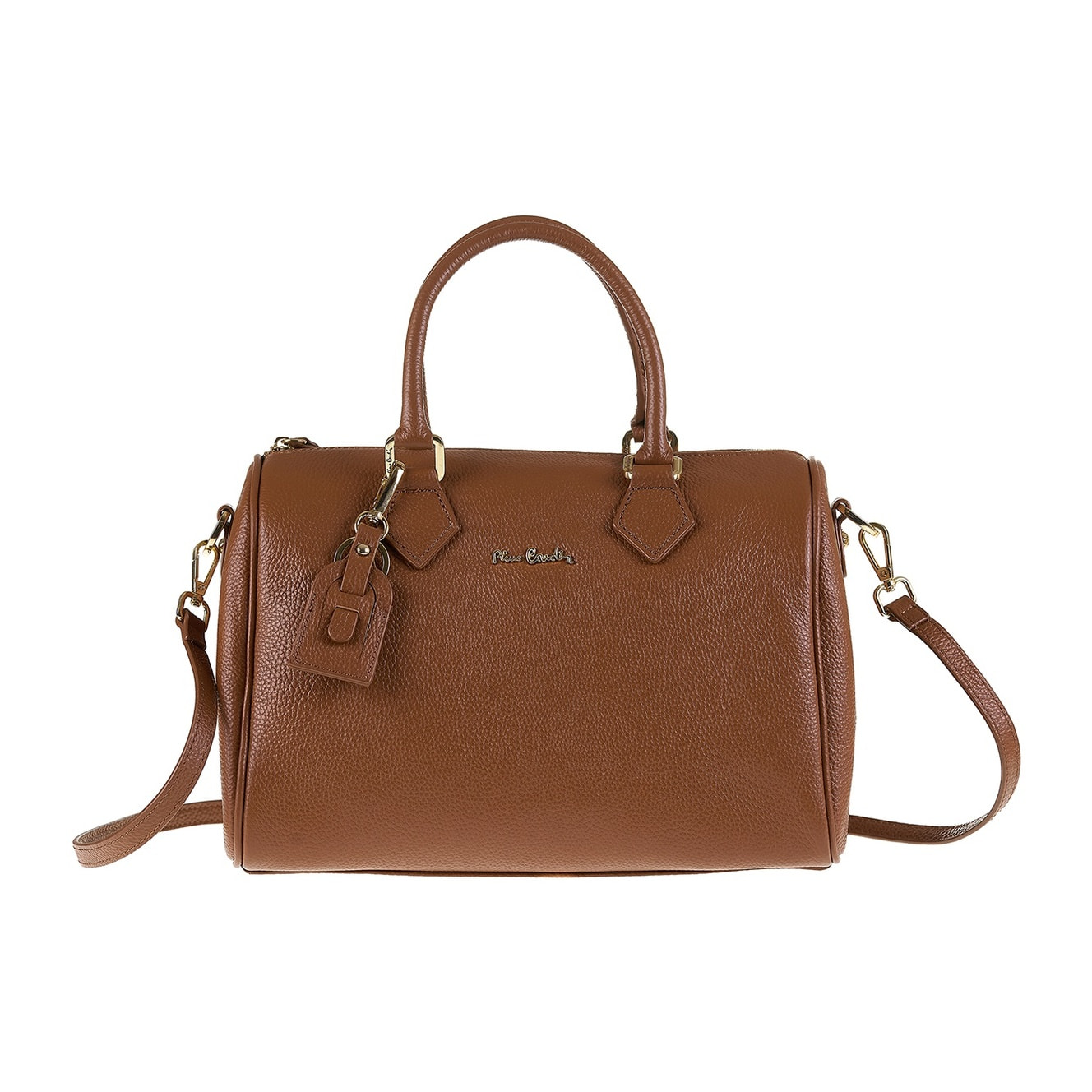 Borsa a bauletto da donna Made in Italy - Modello Arcadia - 100% pelle - 30.0 x 21.0 x 13.0 cm