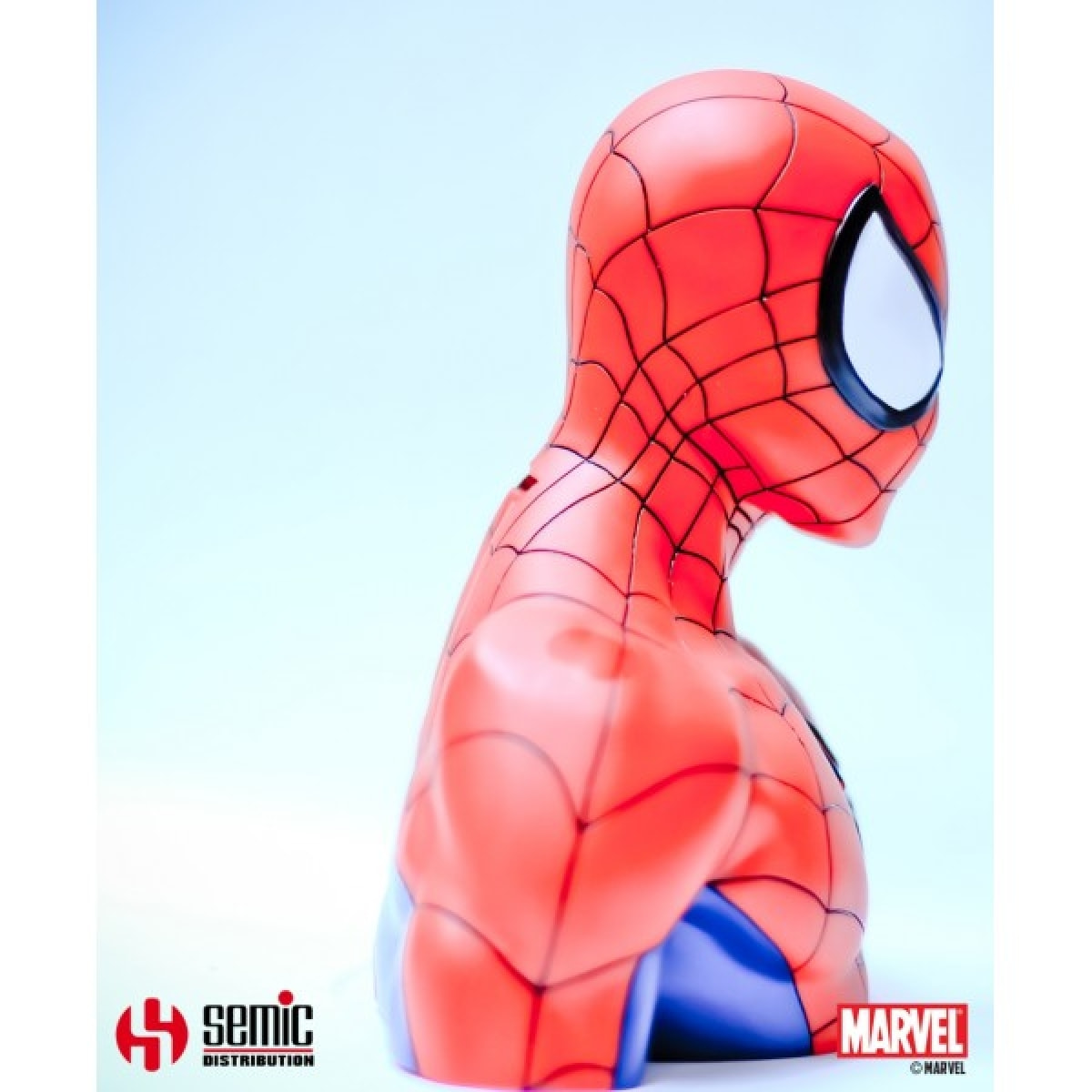 Spider-man Salvadanaio Busto Spider-man Deluxe Uomo Ragno Semic