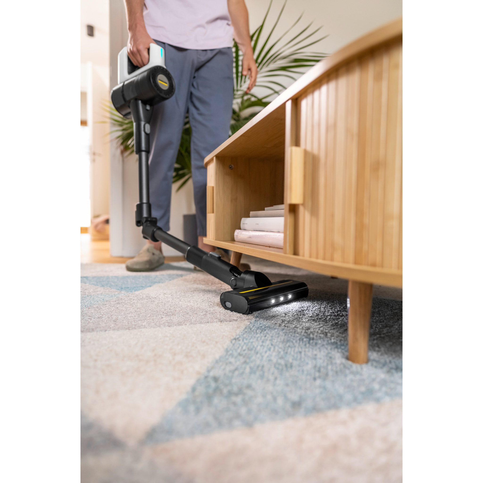 Aspirateur balai sans fil KARCHER VCS 3 Nano Flex - chargeur USB-C - 50 minutes - HEPA