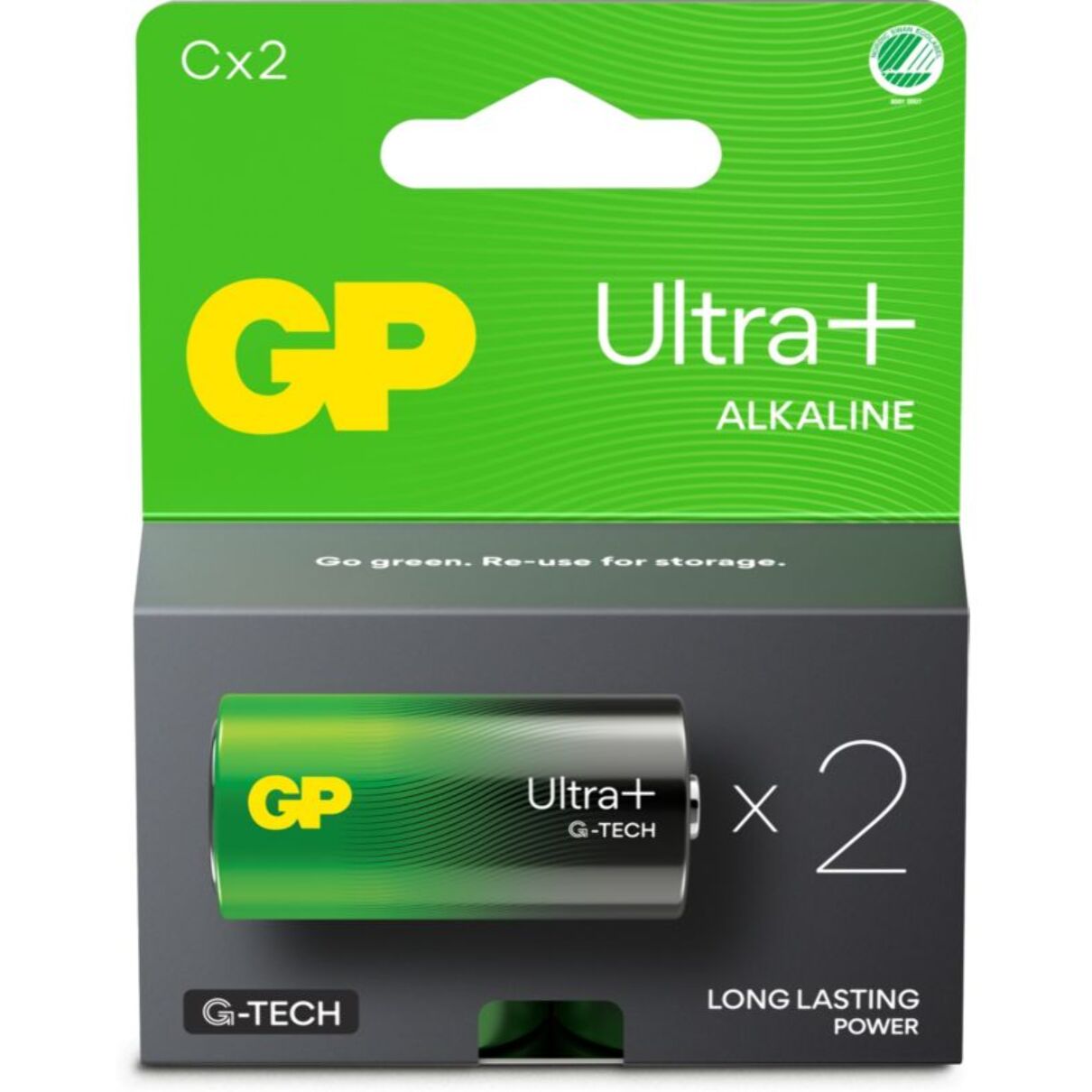 Pile GP ULTRA PLUS 2 Piles C LR14