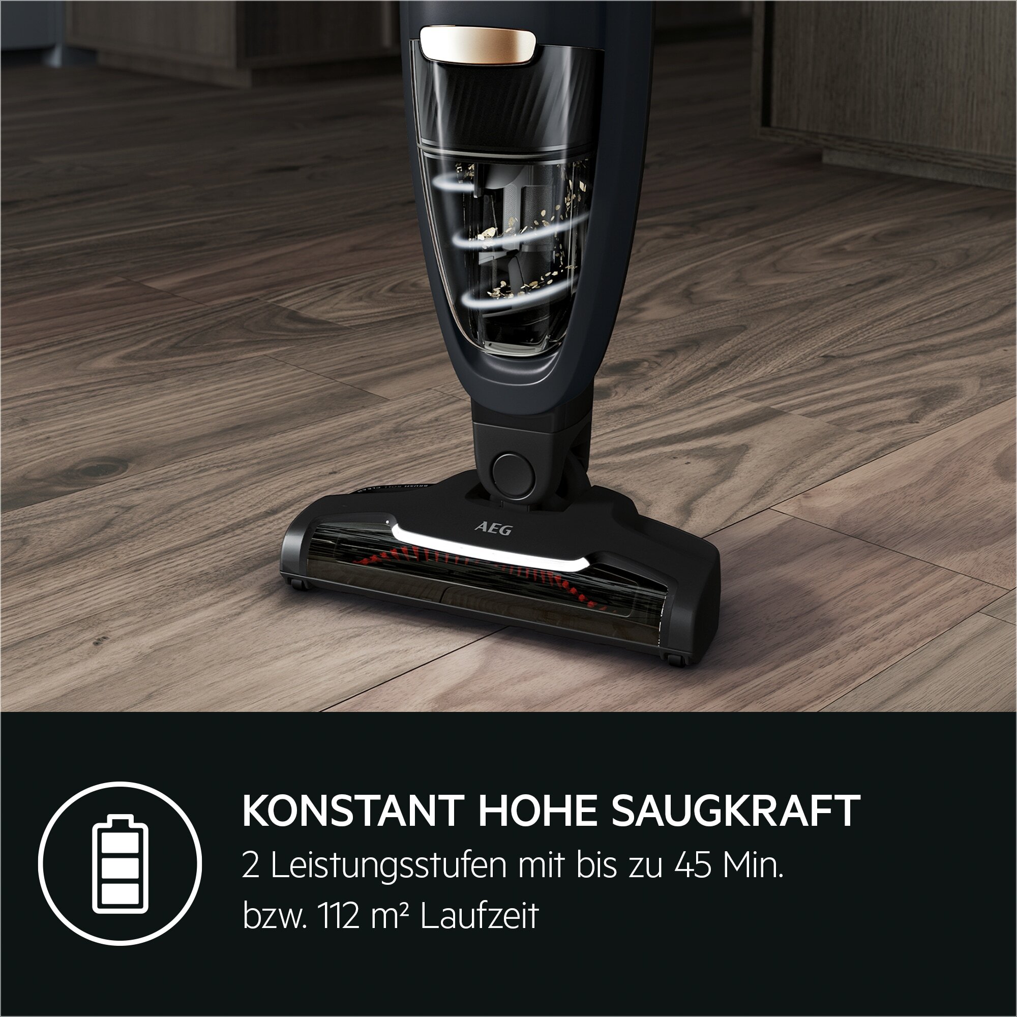 AEG Aspiradora sin cable QX6 de 45 min de autonomía QX6-1-45AN