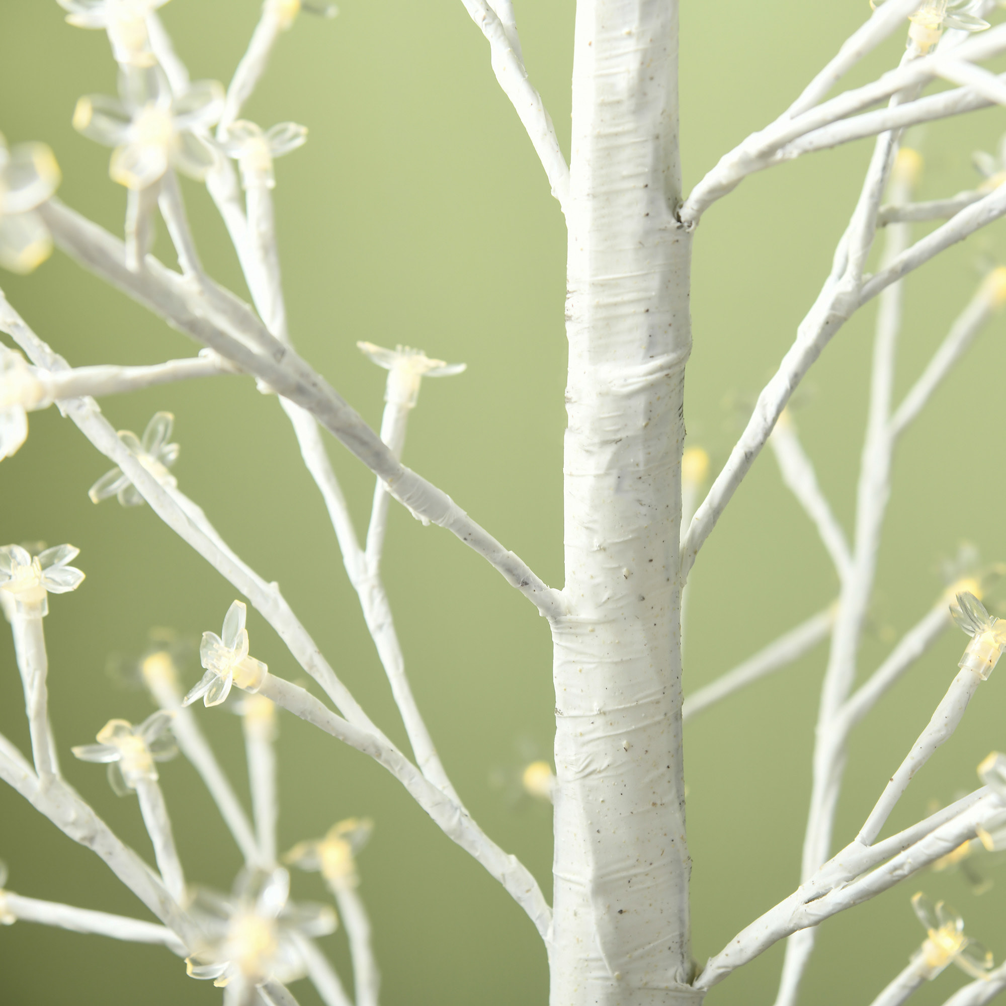 Arbre lumineux LED bouleau H. 180 cm 180 LED blanc chaud