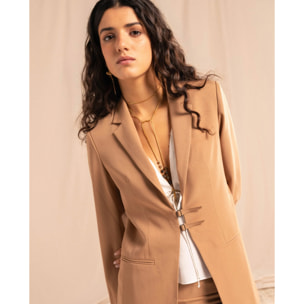 Collar multiposición de cadena con piedras naturales de mujer