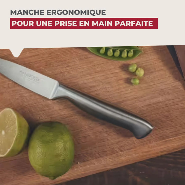 Ensemble De 6 Couteaux D'office 24 Cm Black Edition - Toute l'offre ustensile de cusine