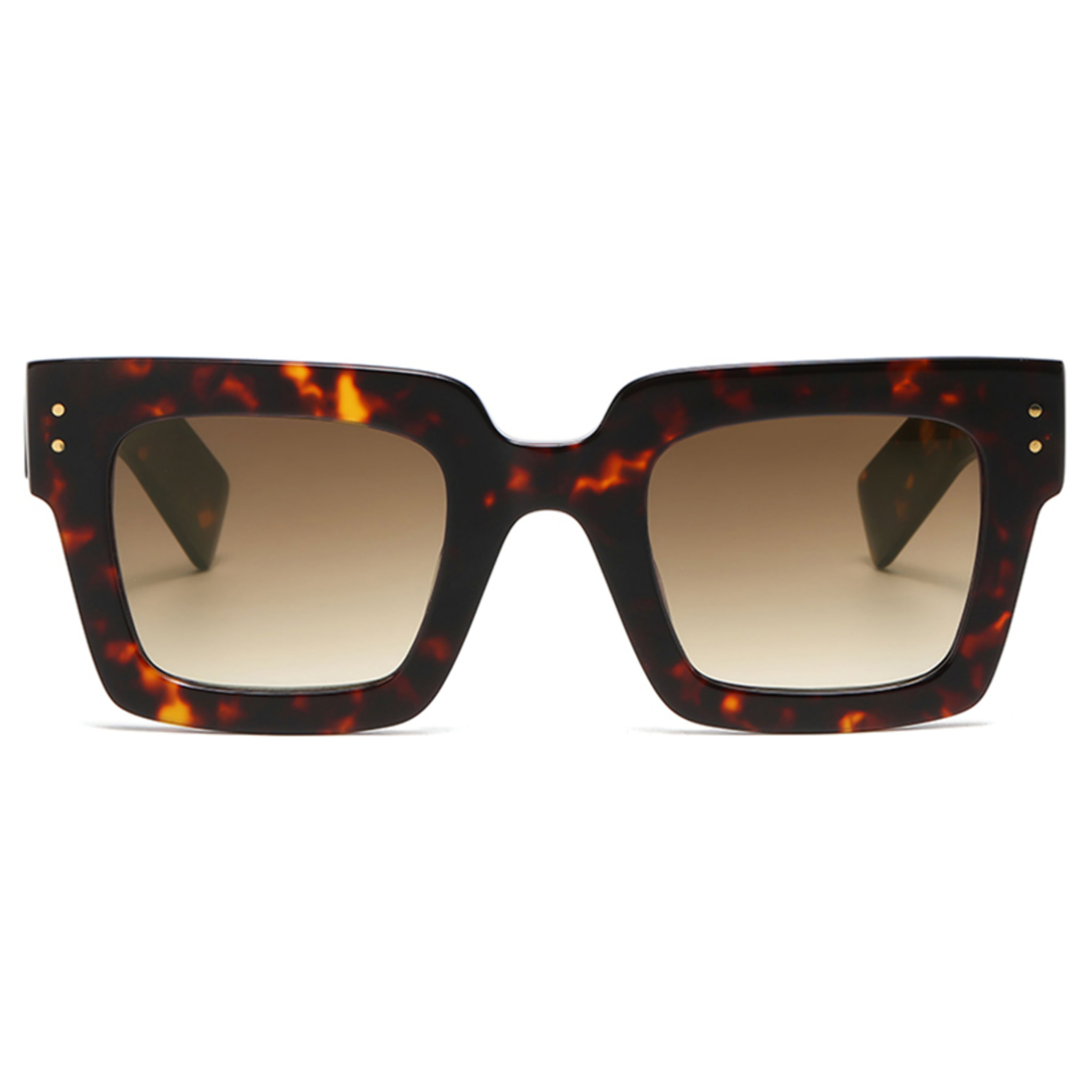 Gafas de sol LENOIR AMIENS - Marrón semi con gris degradado