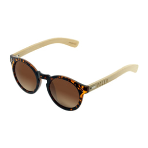 Gafas de Sol Feler 4023-7 - TORTOISE de Madera Unisex 60 mm