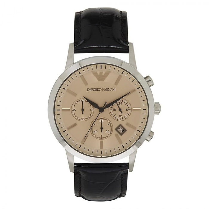 Reloj Armani AR2433 Hombre Analogico Cuarzo con Correa de Piel
