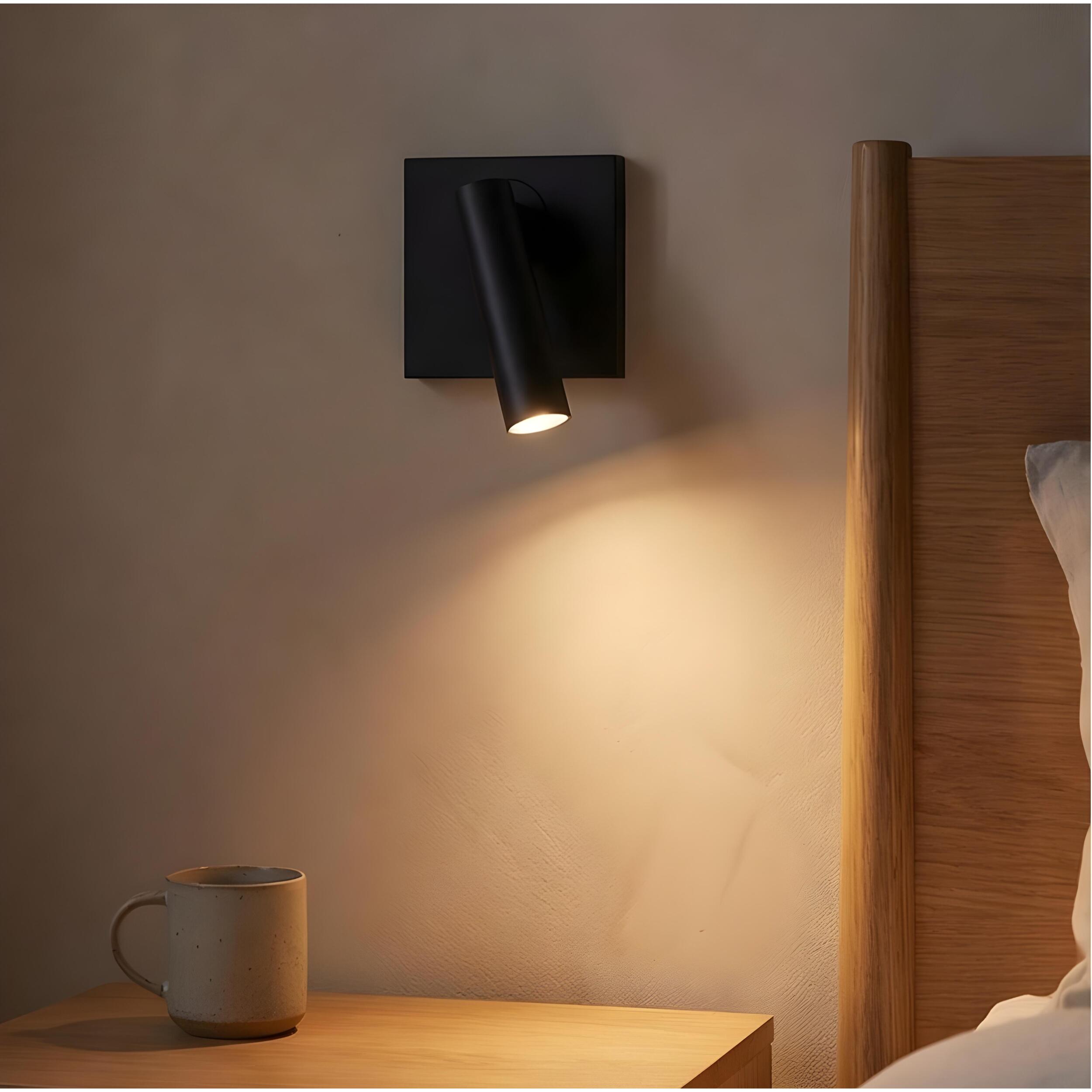 LEDS C4 Luz de lectura gamma mix&match square led 2.2w 2700k gris urbano 137lm