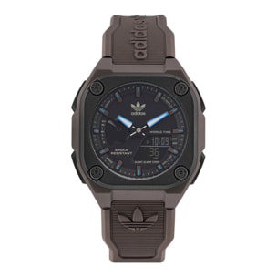 Reloj Adidas AOST22546 Hombre Analogico/digital Cuarzo con Correa de Silicona