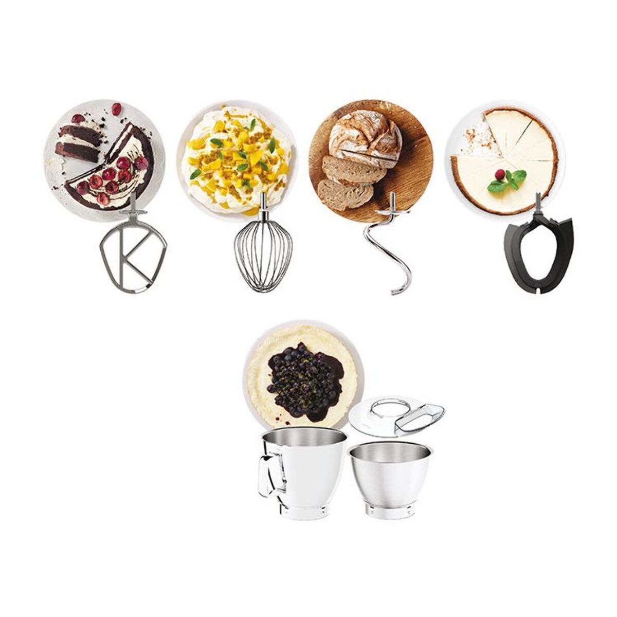 Robot pâtissier KENWOOD Titanium ChefBaker Autograph KVL85.004BK