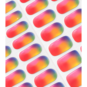Stickers gel - 0054 Rainbow Flow