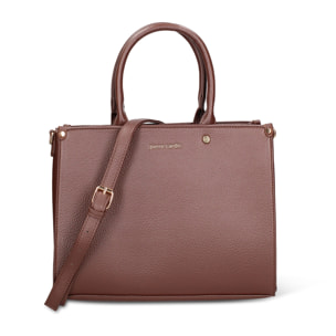 Borsa a spalla da donna - Modello Erisma Ultra - Pelle vegana PU - 31.0 x 23.0 x 11.5 cm