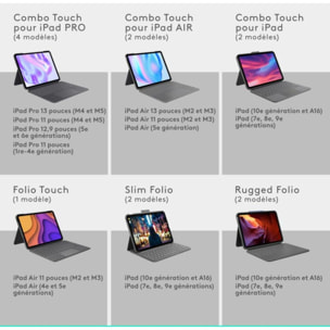 Etui LOGITECH Etui LOGITECH Combo Touch iPad Air 11'' (M2 et M3)