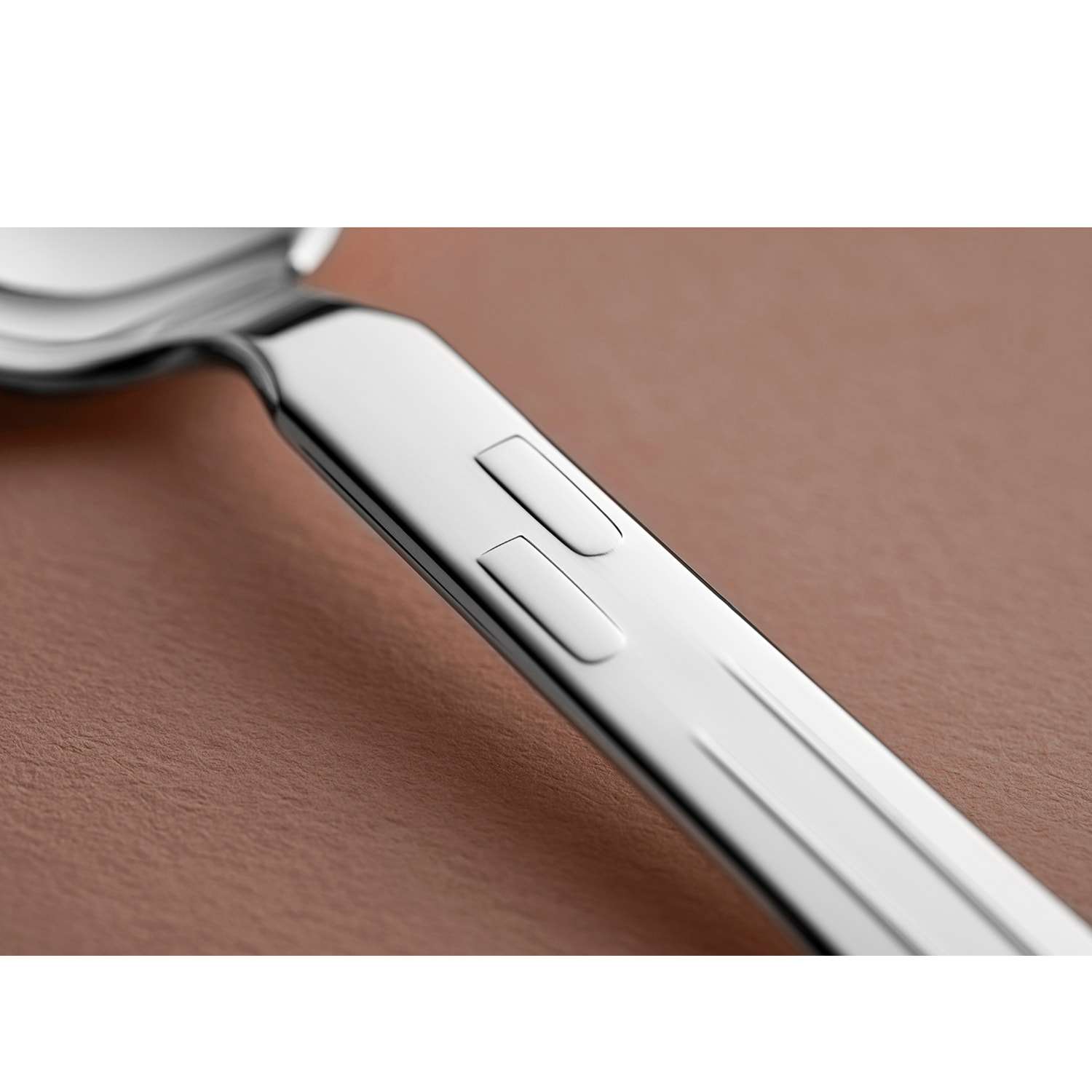 Cuillère de baptême Cloche avec fleurs