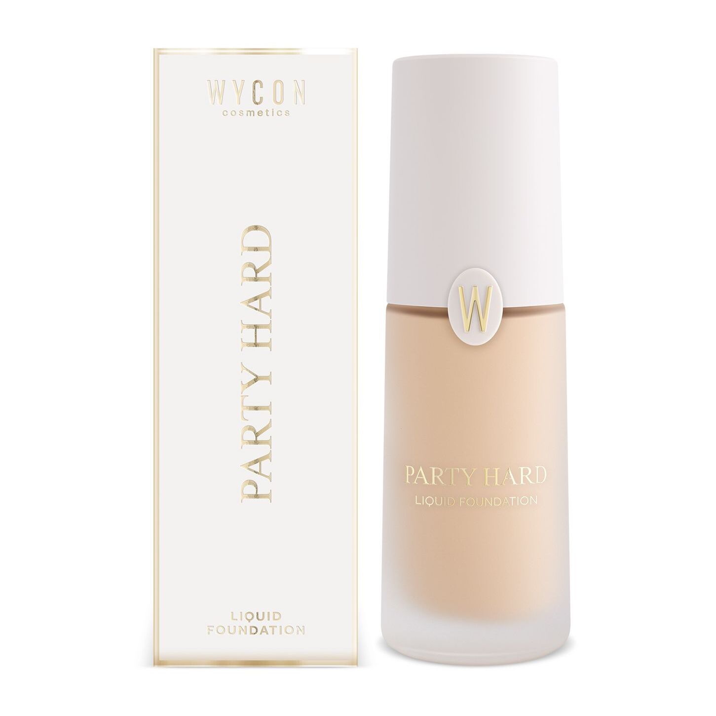 PARTY HARD Fondotinta fluido vegan friendly dal finish luminoso e naturale