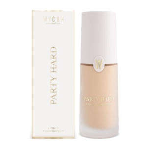 PARTY HARD Fondotinta fluido vegan friendly dal finish luminoso e naturale