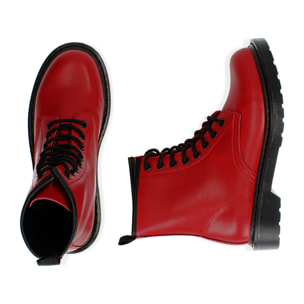 Botines rojos