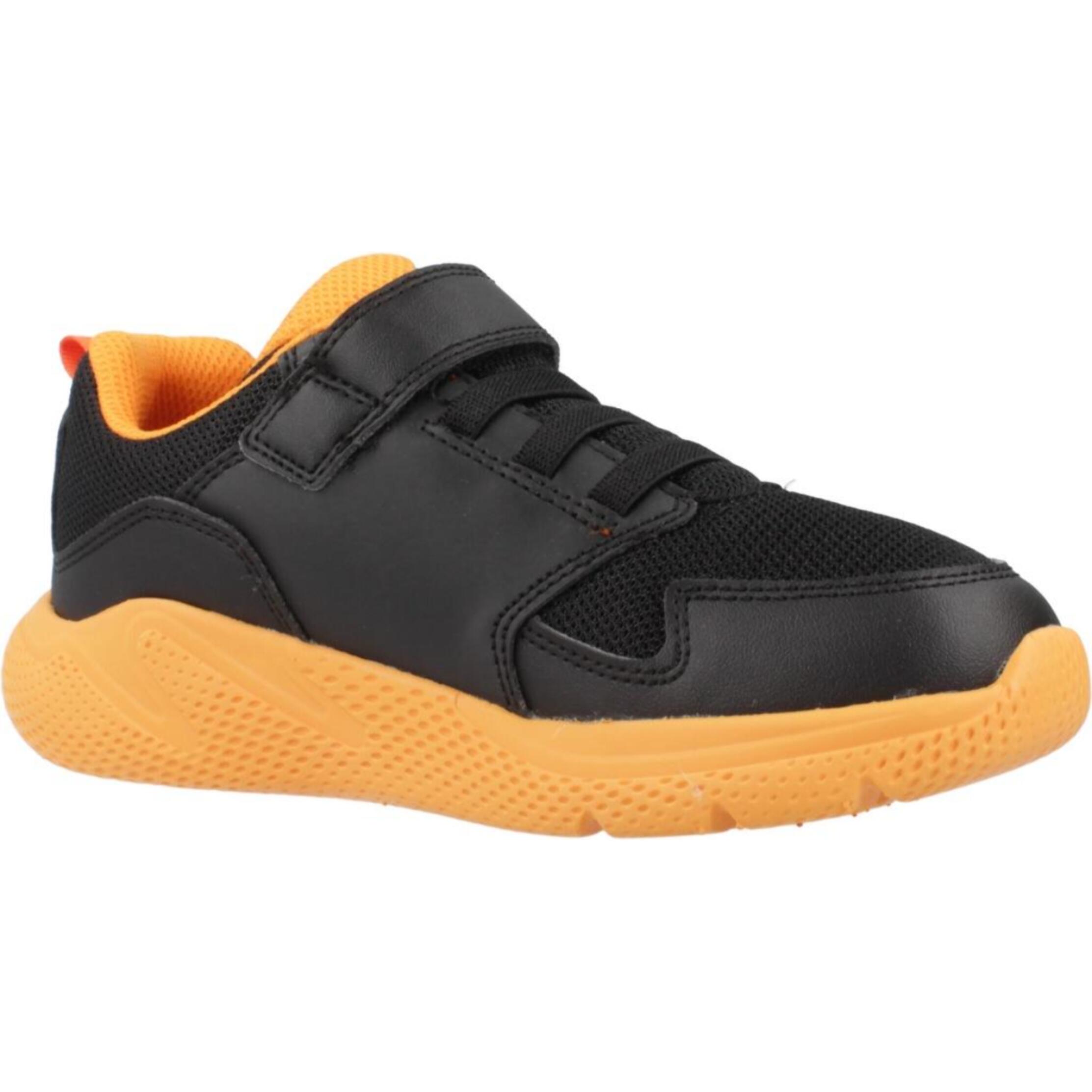 Zapatillas Niño de la marca GEOX  modelo J SPRINTYE BOY NEGRO
