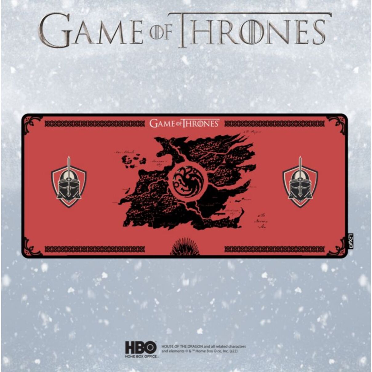 Tapis de souris LEXIP X TSUME - GAME OF THRONES TARGARYEN TAPI