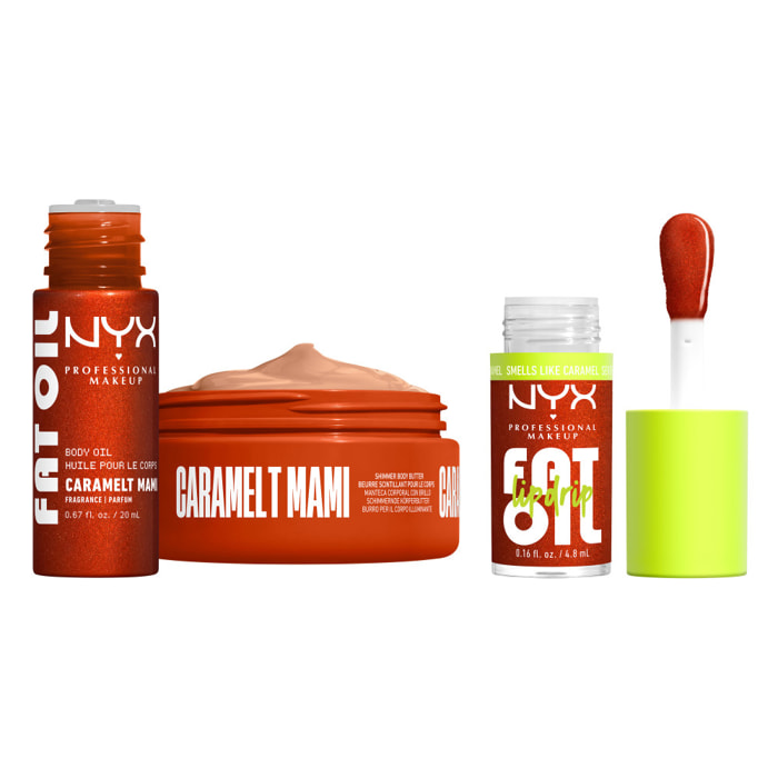 Fat Oil Body Coffret Minis à Emporter CARAMELT MAMI