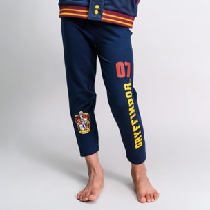 Legging Largo Harry Potter - Color Azul Oscuro - Talla 10A