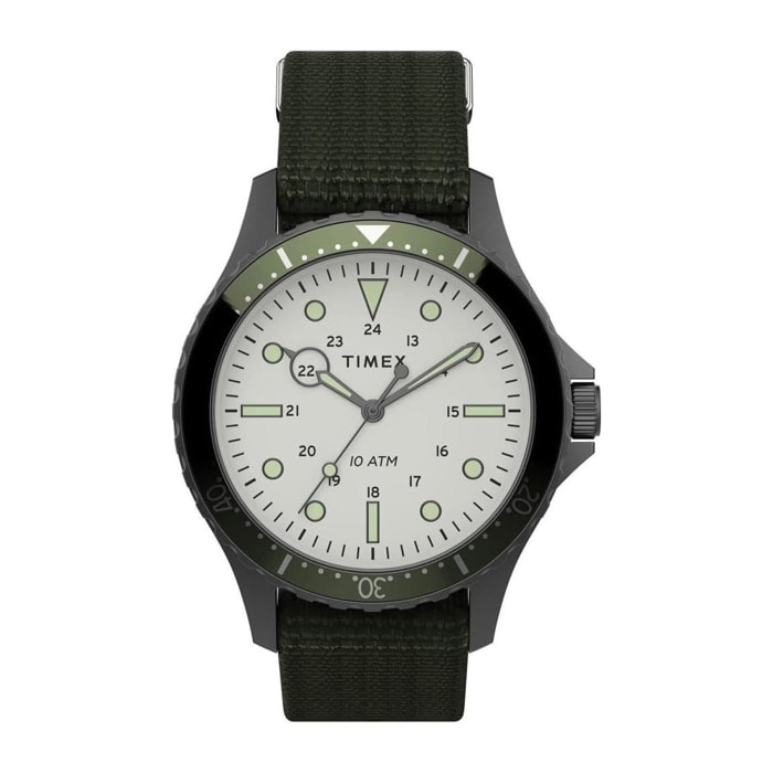 Orologio Timex NAVI Tessuto Verde militare