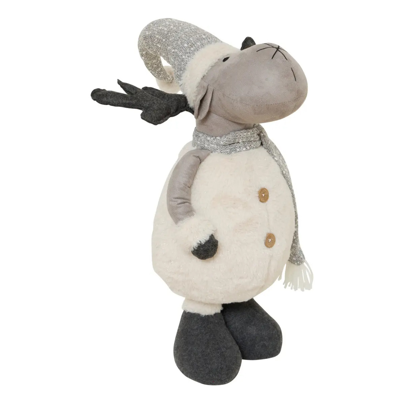 Personnage de Noël forêt télescopique H. 130 cm