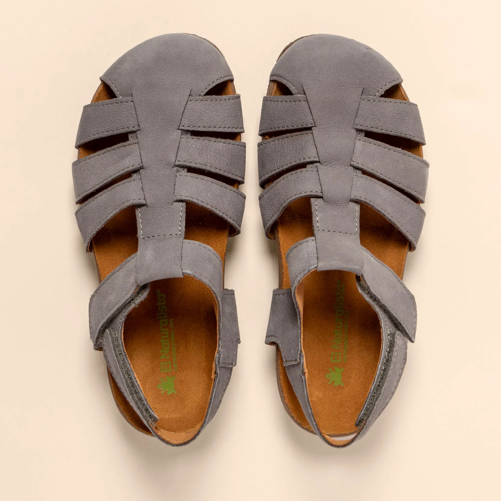 Sandalias N5862 NOBUCK LAVADO DENIM / TABERNAS color Denim