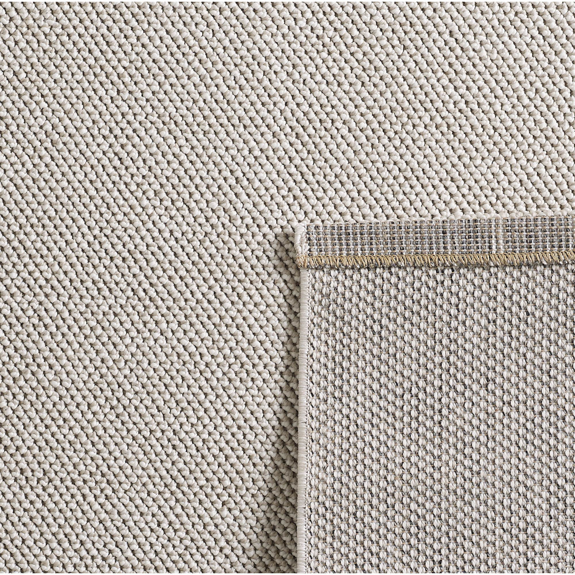 MORELIA - Tapis moderne aspect laine bouclée Creme