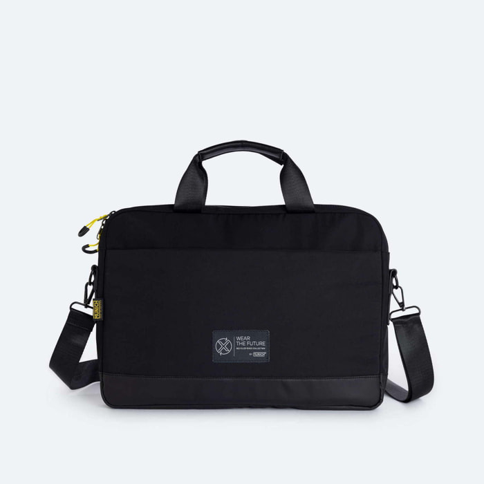 RECYCLED X WEAR BRIEFCASE BLACK