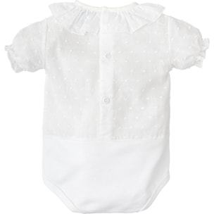 Body bebé manga corta plumetti volante