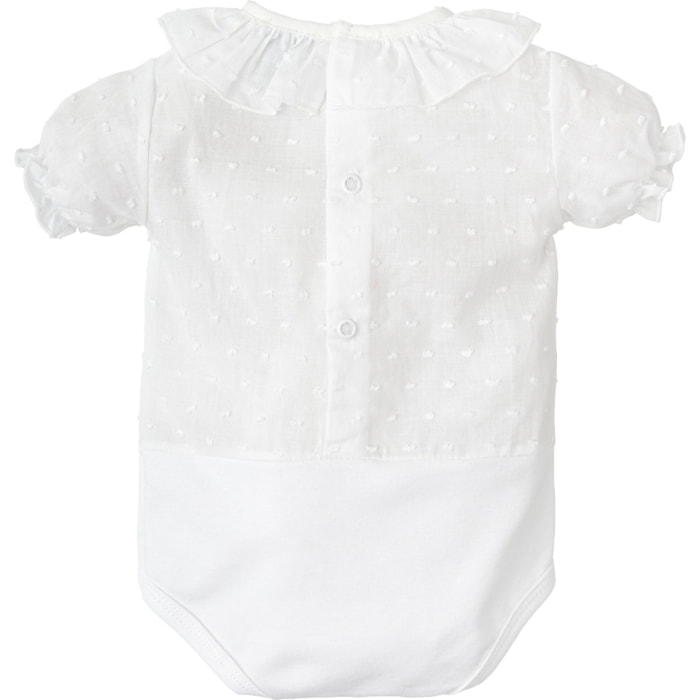 Body bebé manga corta plumetti volante