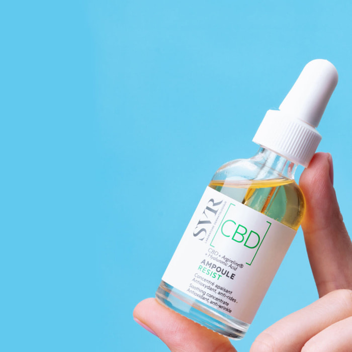 Ampoule Resist [CBD] - Le bi-sérum apaisant, antioxydant et anti-rides