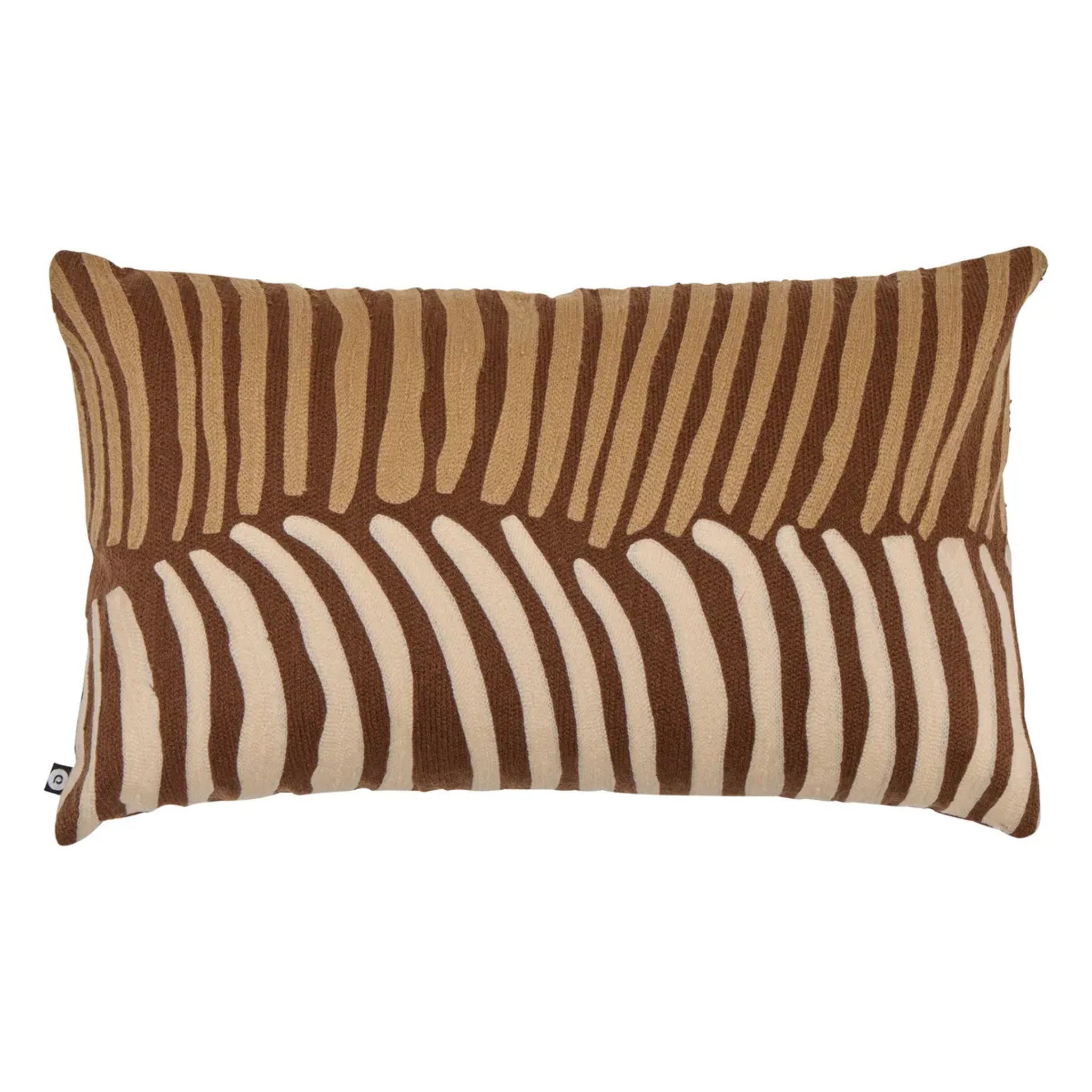 Coussin Hary marron 50x30cm