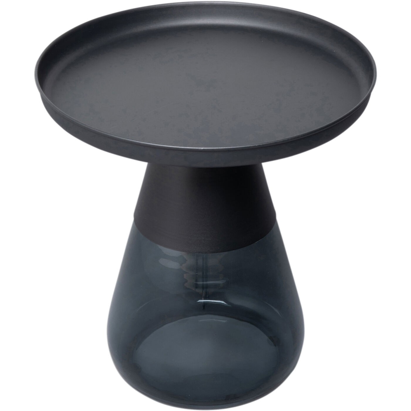 Table d'appoint Bottiglia 50cm noire Kare Design