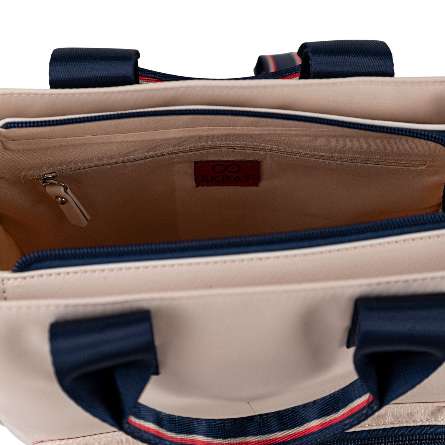 Bolso Mochila Mujer Skpat Moselle Beige