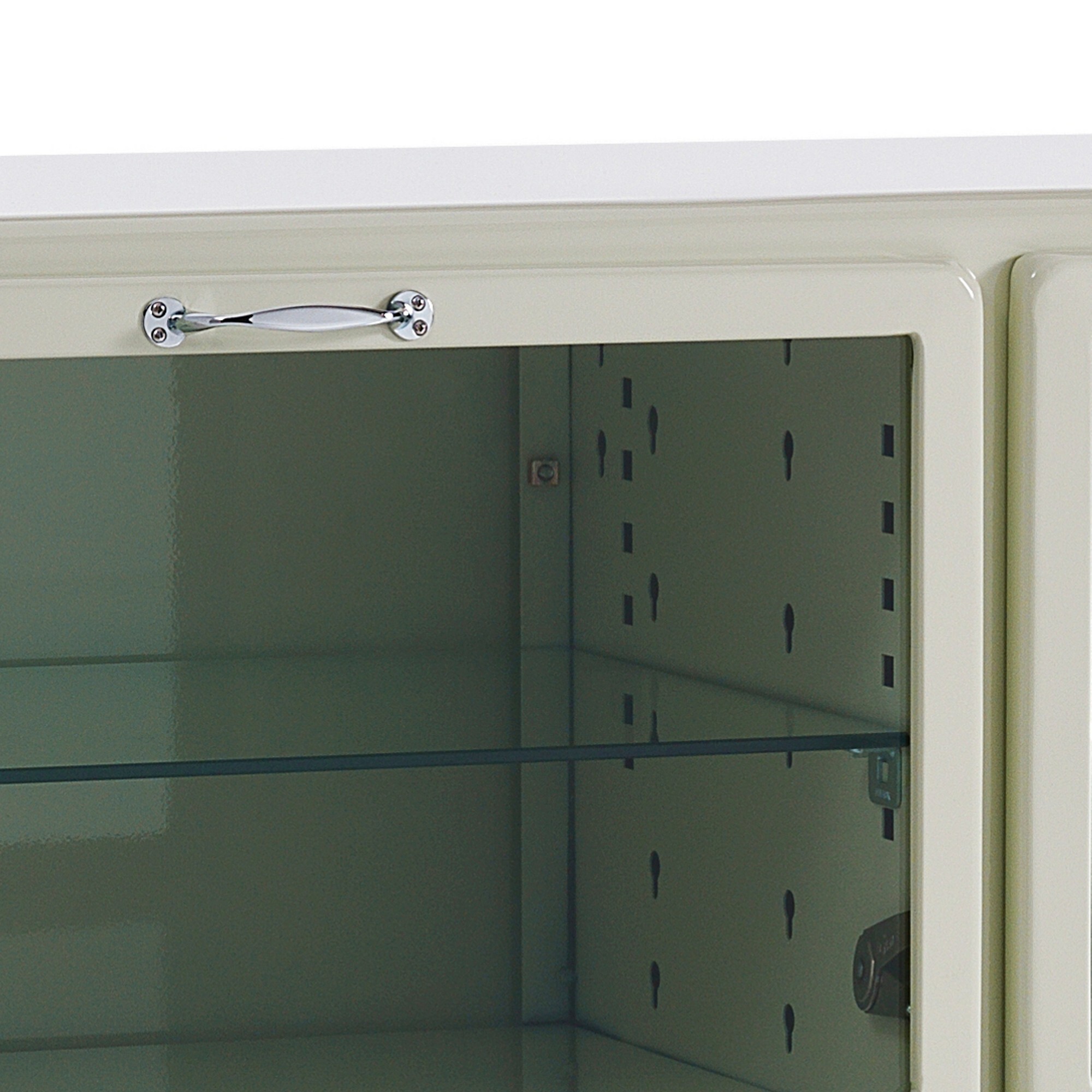 Tomasucci armoire 2 portes 4 tiroirs BLANC NAVY