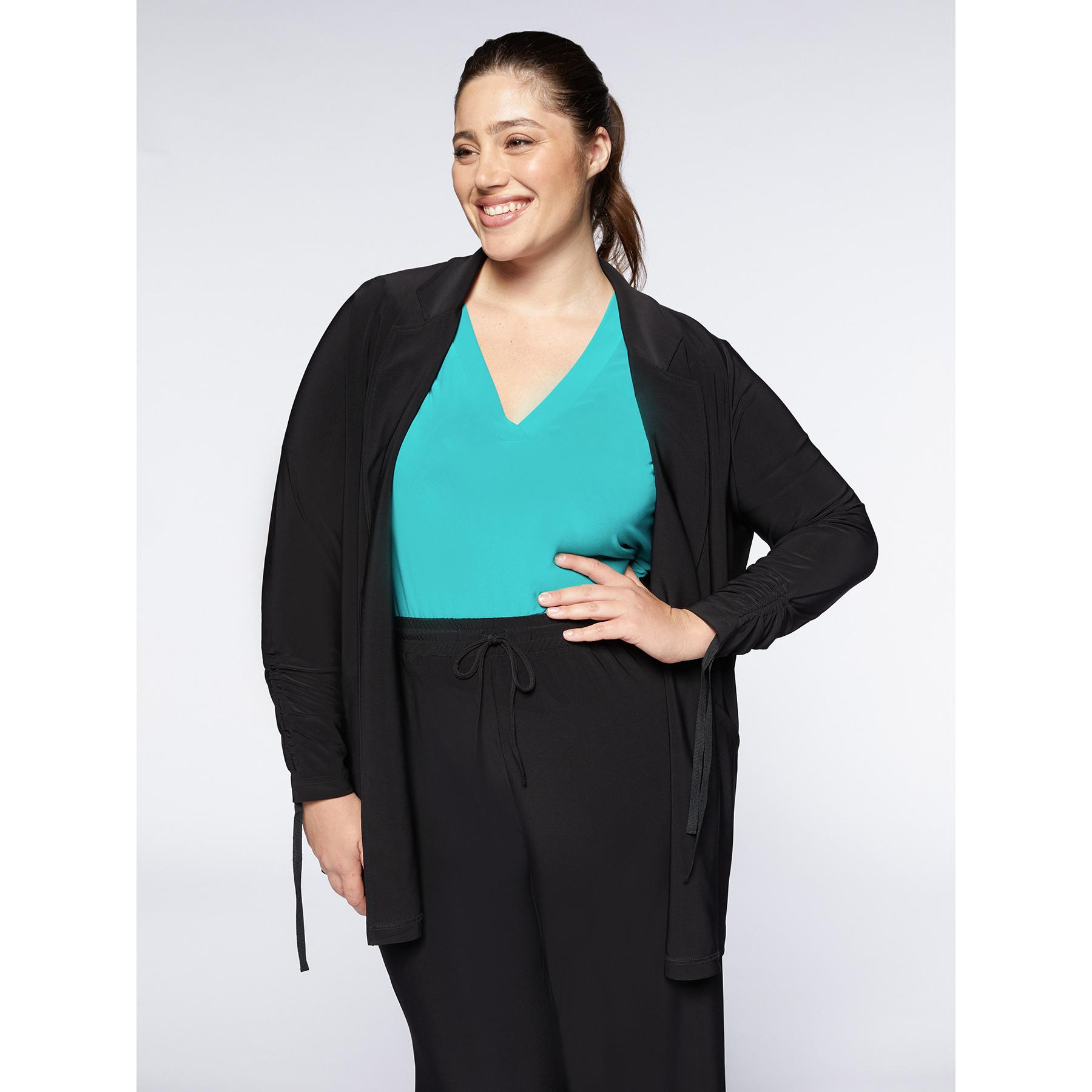 Fiorella Rubino - Blazer en tejido de punto - Negro