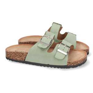 Sandalia de Plana Bio con Hebillas