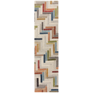 Tapis en laine de couloir RUSSO